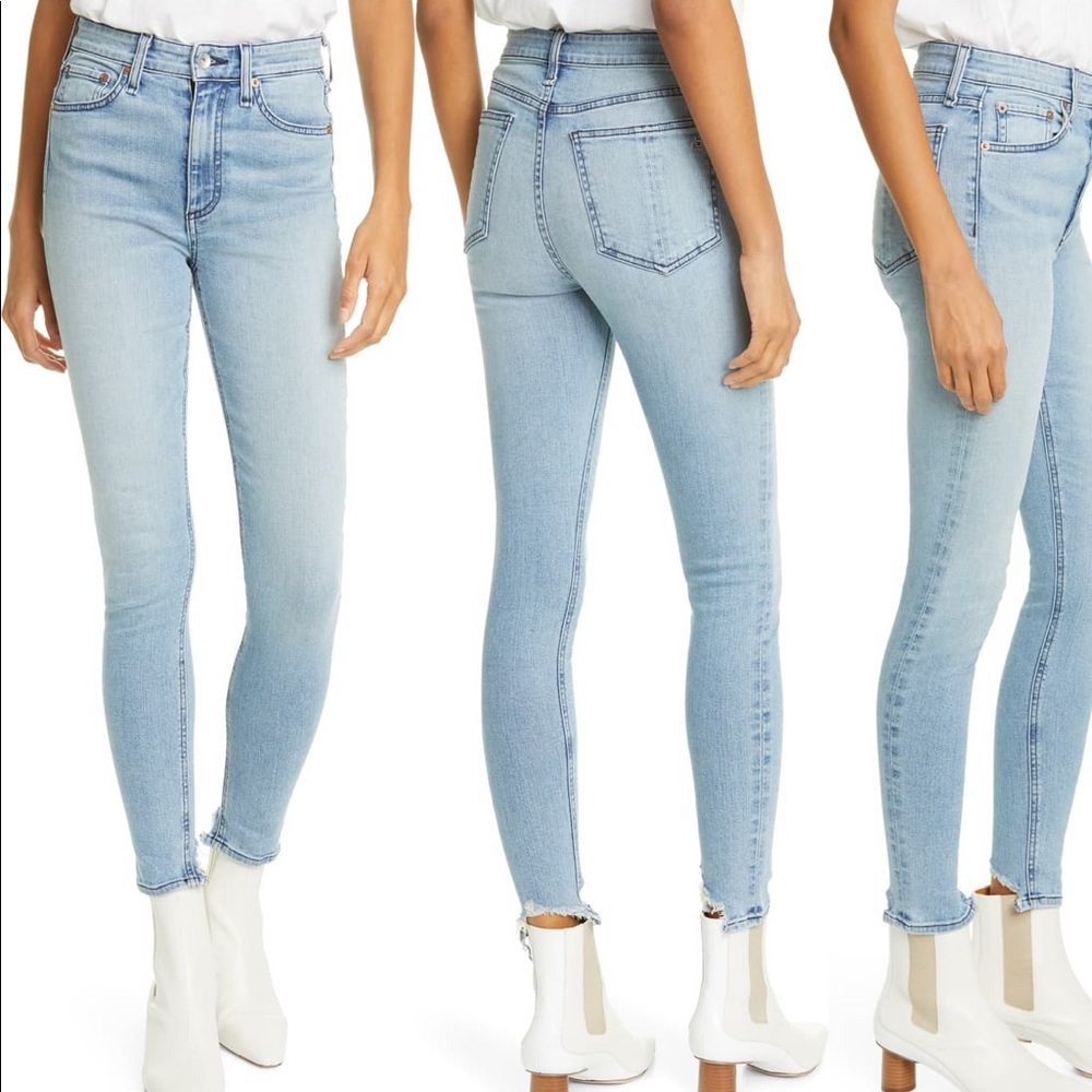 Rag and Bone High Rise Skinny Jean. Sailortown